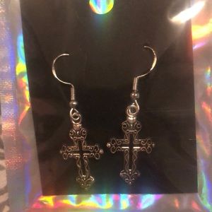 Cross Earrings